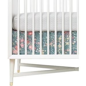 NEW DwellStudio Posey Floral Nursery Crib Skirt